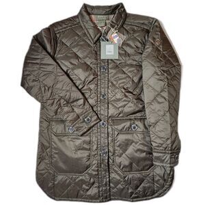 Ariat Women’s Belmont Quilted Shirt Jacket Medium Earth